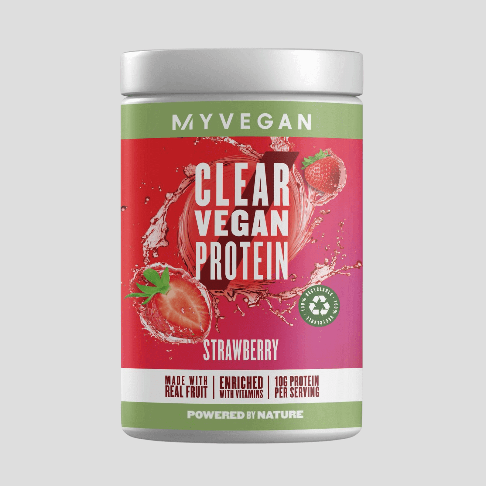 Clear Vegan Protein - 40servings - Fraise