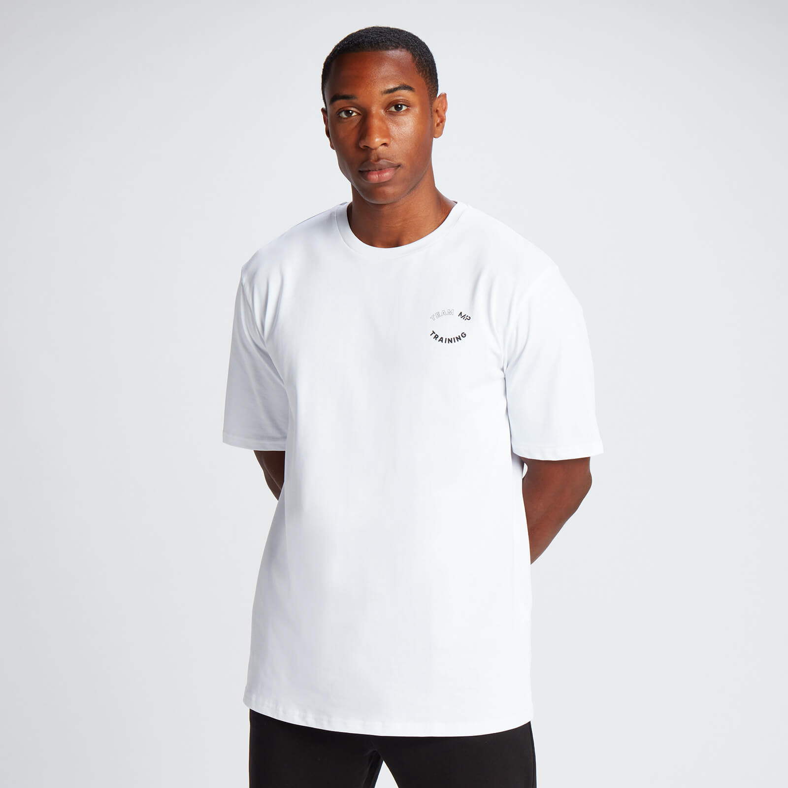 T-shirt oversize Team MP Graphic pour hommes – Blanc - XL