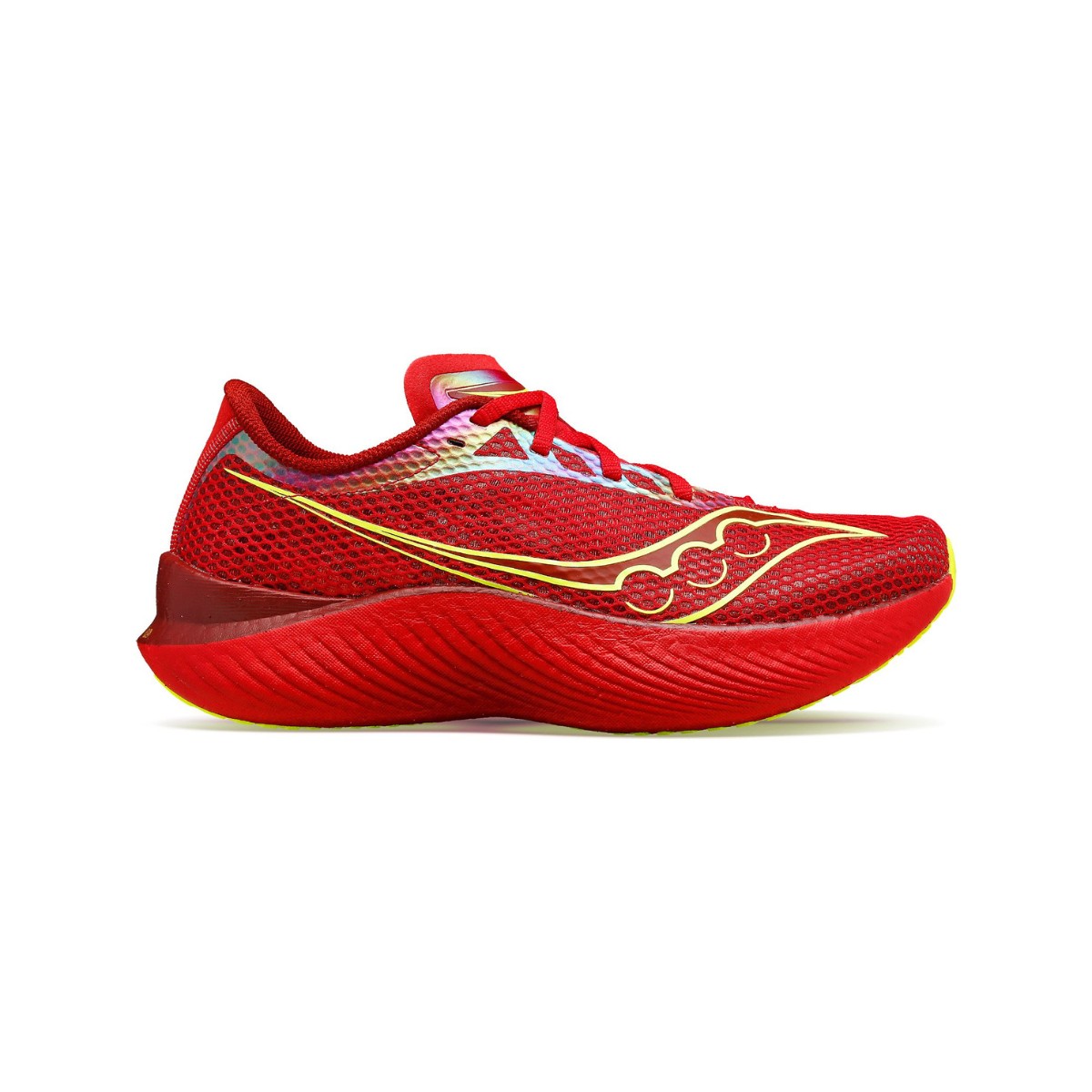 Chaussures Saucony Endorphin Pro 3 Rouge Jaune SS23