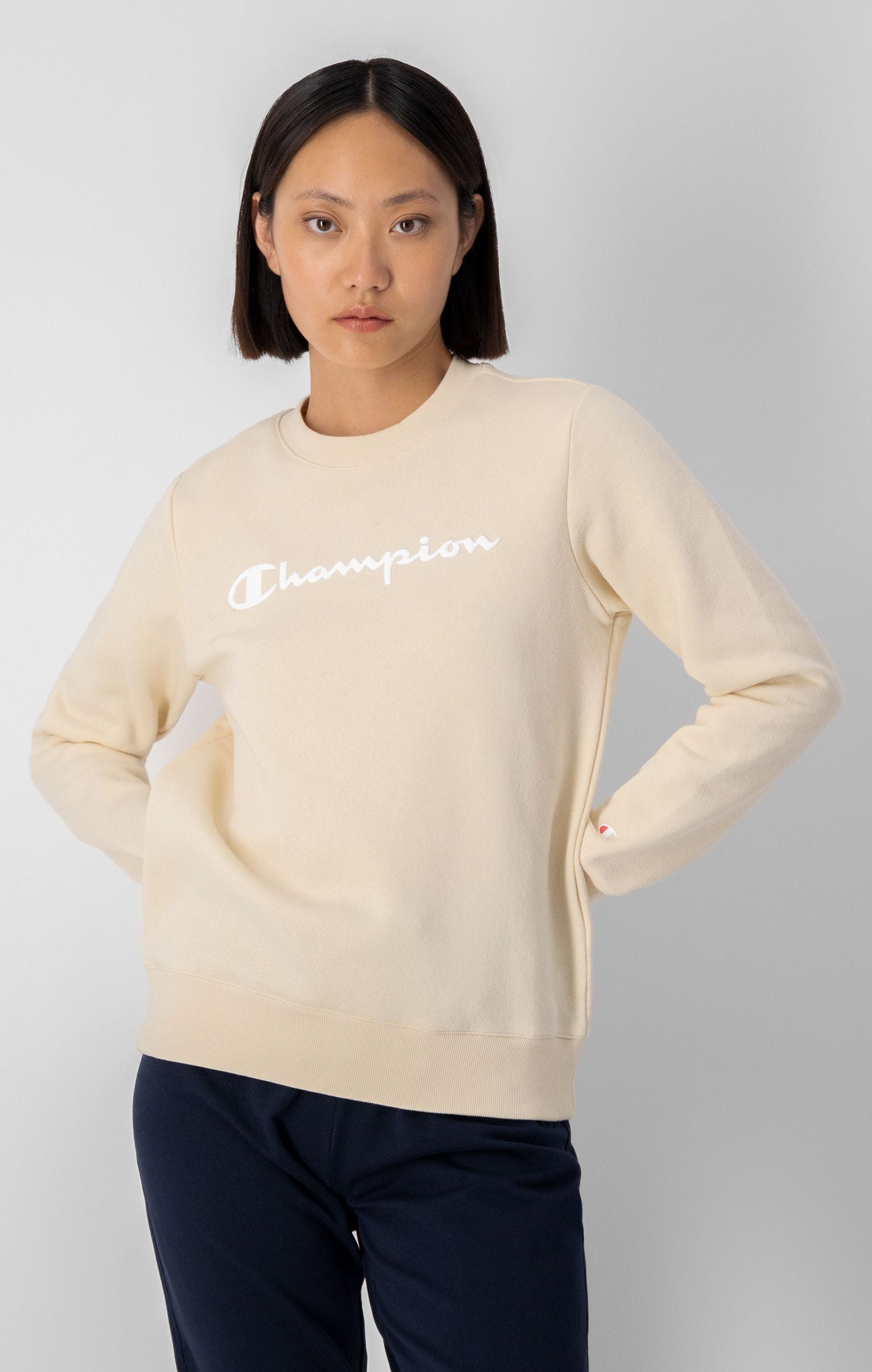Sweatshirt en molleton à logo Champion