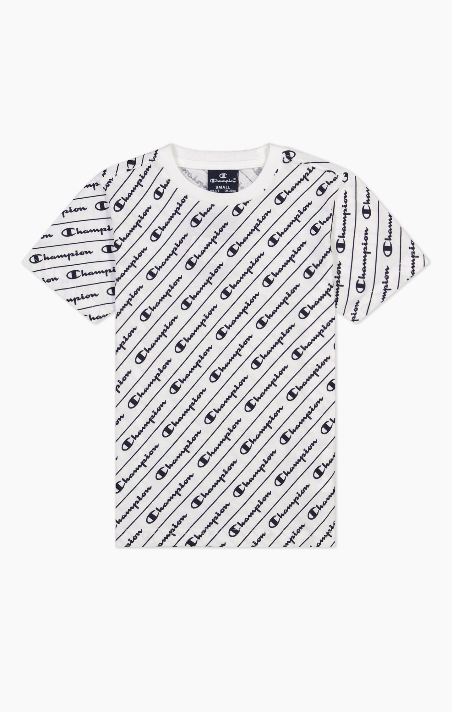 T-shirt en coton à motif logo Champion - Garçons