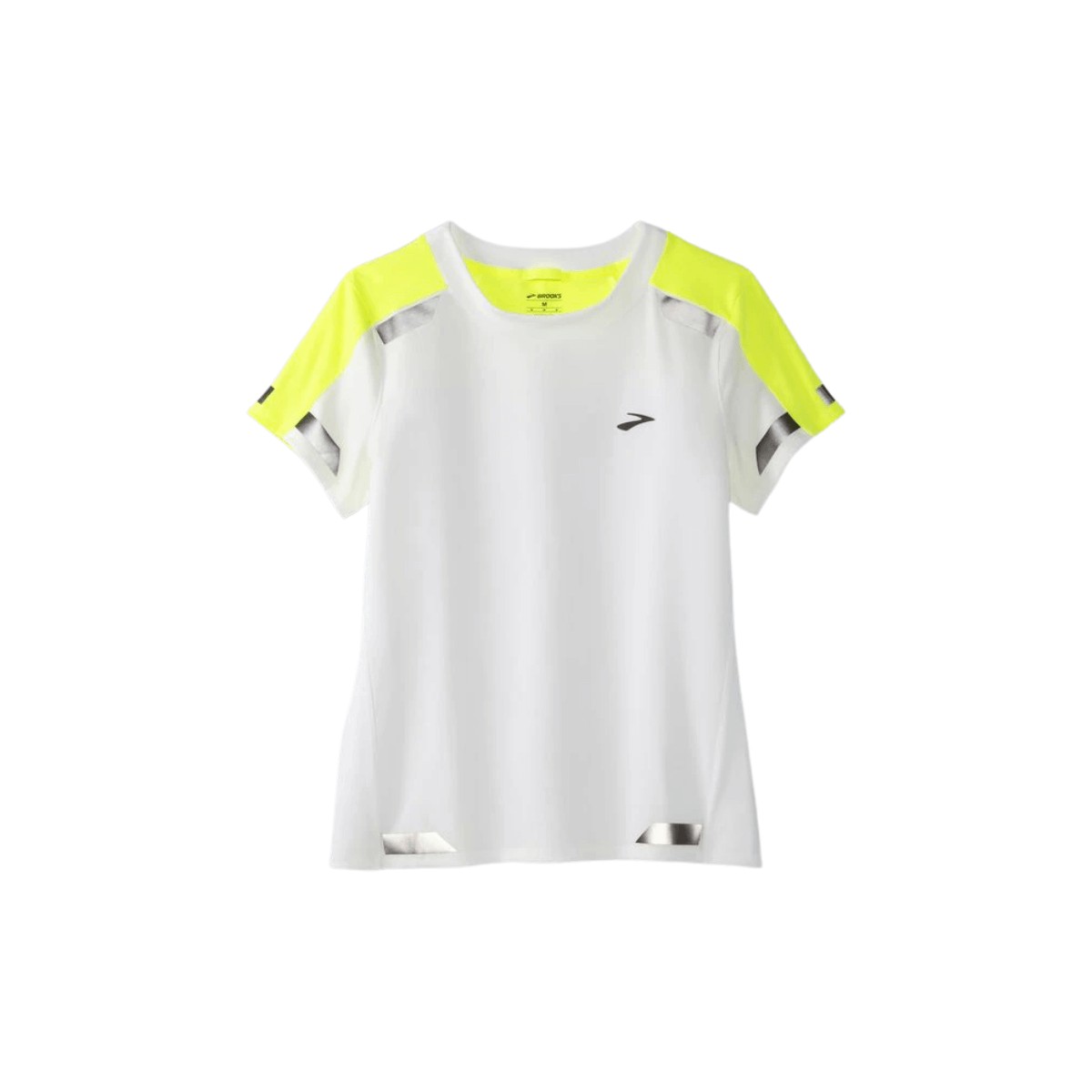 T-Shirt Brooks Run Visible Blanc Femme