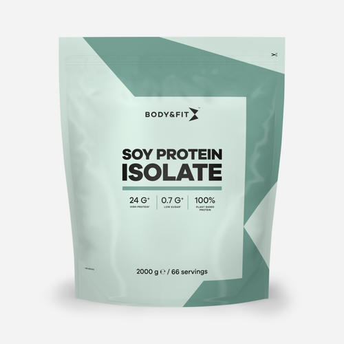 Isolat de protéines de soja | Body&Fit | Shake banane | 2 kg (66 shakes)