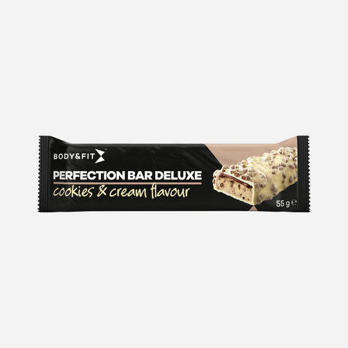 Perfection Bar Deluxe | Body&Fit | Cookies & Cream | 55 grammes (1 Barres)