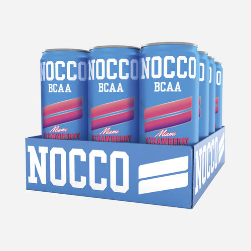 Nocco BCAA Drink | Nocco - No Carbs Company | Miami | 3000 ml (12 Canettes)